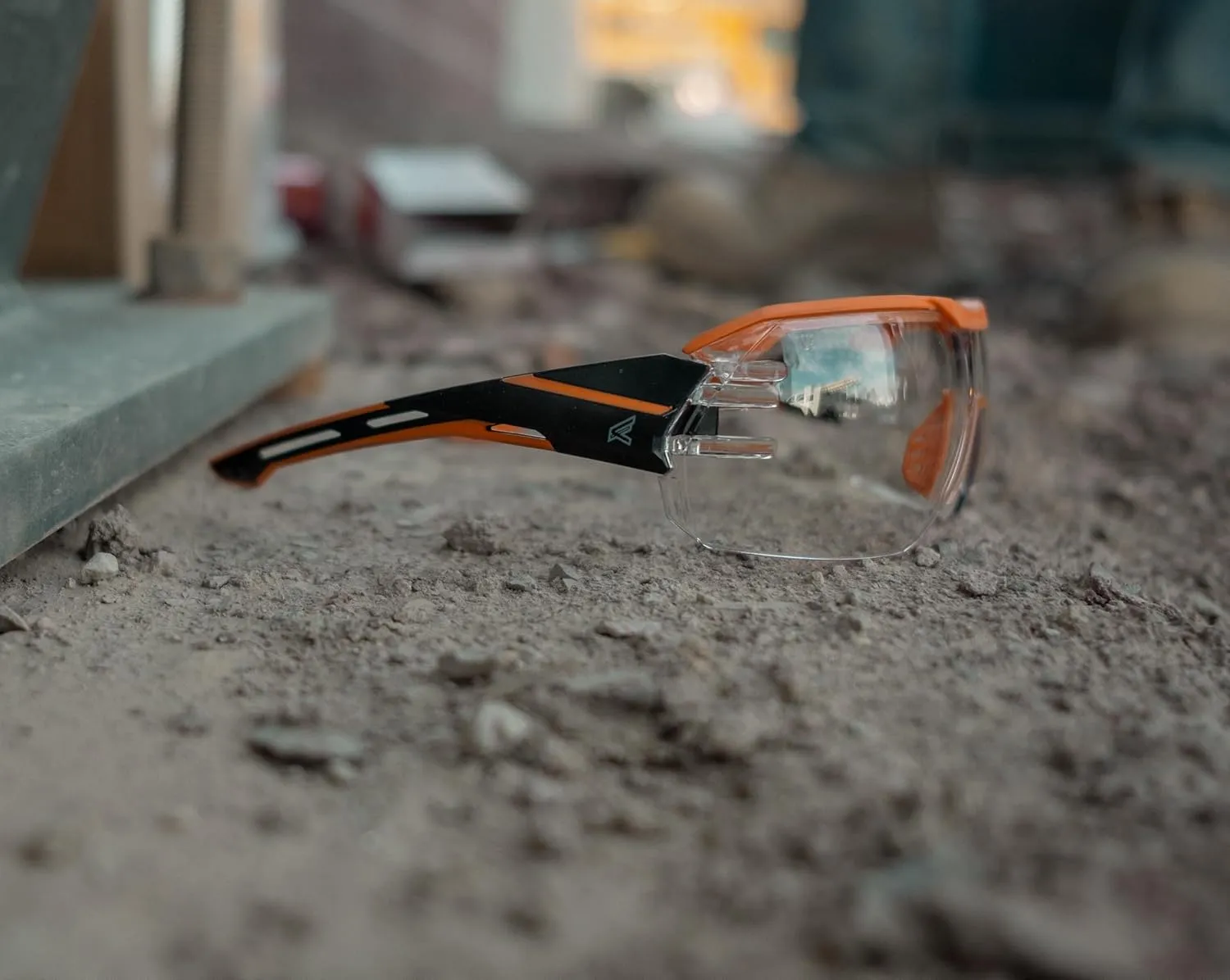 EDGE Eyewear Kabru: Z87 Safety Glasses for Men, Clear or Tinted Anti-Fog Safety Glasses Protective Eyewear with Secure Fit