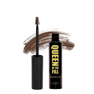 Elizabeth Mott Eyebrow Gel - Queen of the Fill Tinted Brow Filler, Volumizer & Setter - Waterproof, Long-Lasting Brow Makeup to Define & Cover Grays - Smudge-Proof, Cruelty-Free, Auburn,Shade 4g