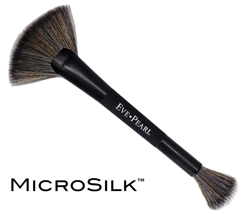 EVE PEARL 6 Pcs Beautiful Face Collection Foundation Blush Brow And Brushes All In One Set Essential Makeup Kit (Light)