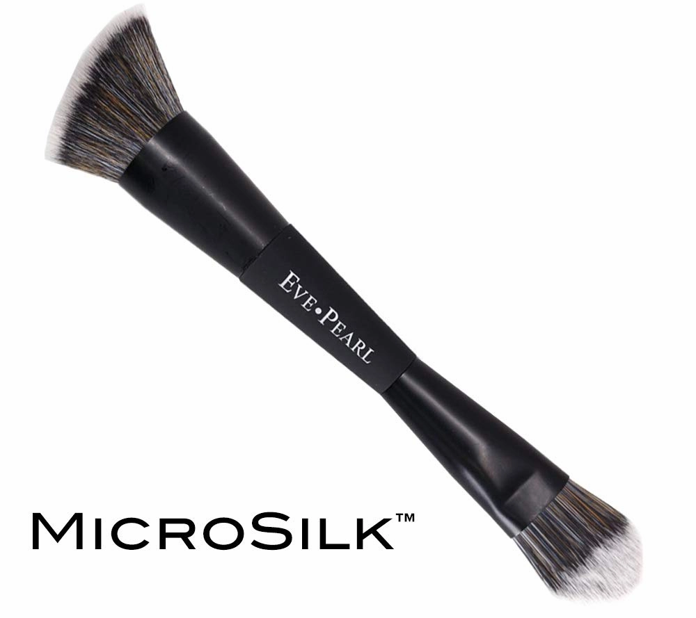 EVE PEARL 6 Pcs Beautiful Face Collection Foundation Blush Brow And Brushes All In One Set Essential Makeup Kit (Medium)