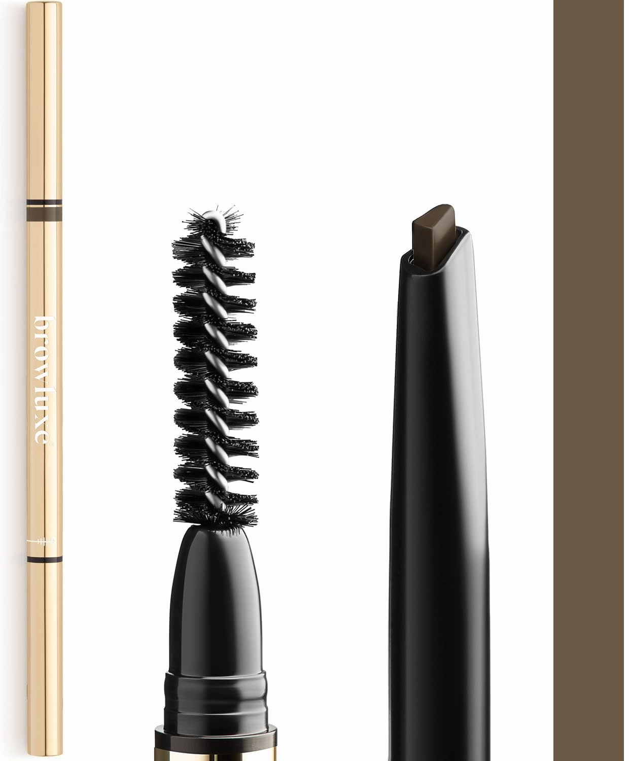 Eye Brow Pencil | Ultra Thin Precision Eyebrow Pencil | Long Lasting | Waterproof Eyebrow Makeup | Nourishing Brow Definer Pencil | Taupe