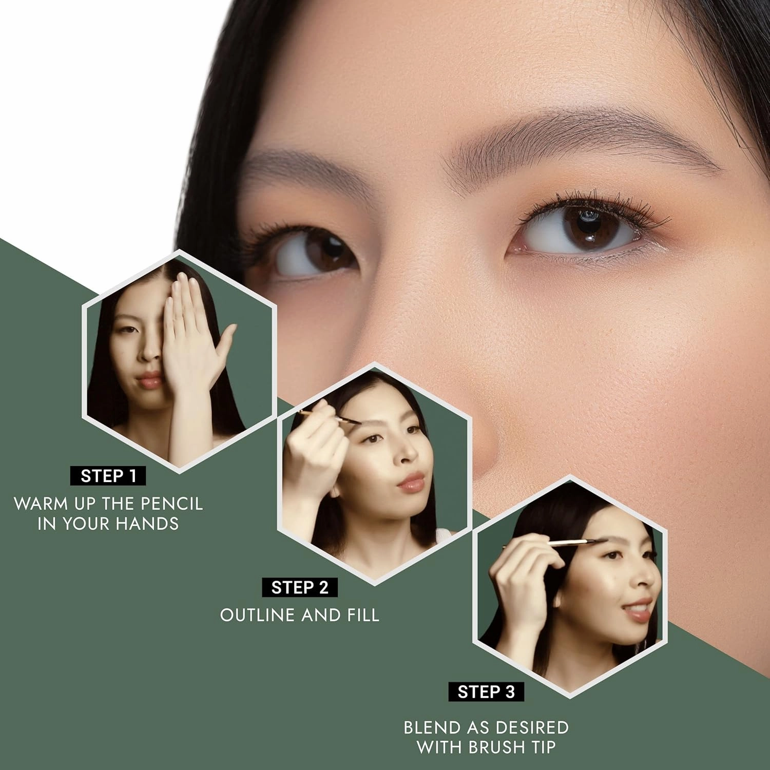 Eye Brow Pencil | Ultra Thin Precision Eyebrow Pencil | Long Lasting | Waterproof Eyebrow Makeup | Nourishing Brow Definer Pencil | Taupe
