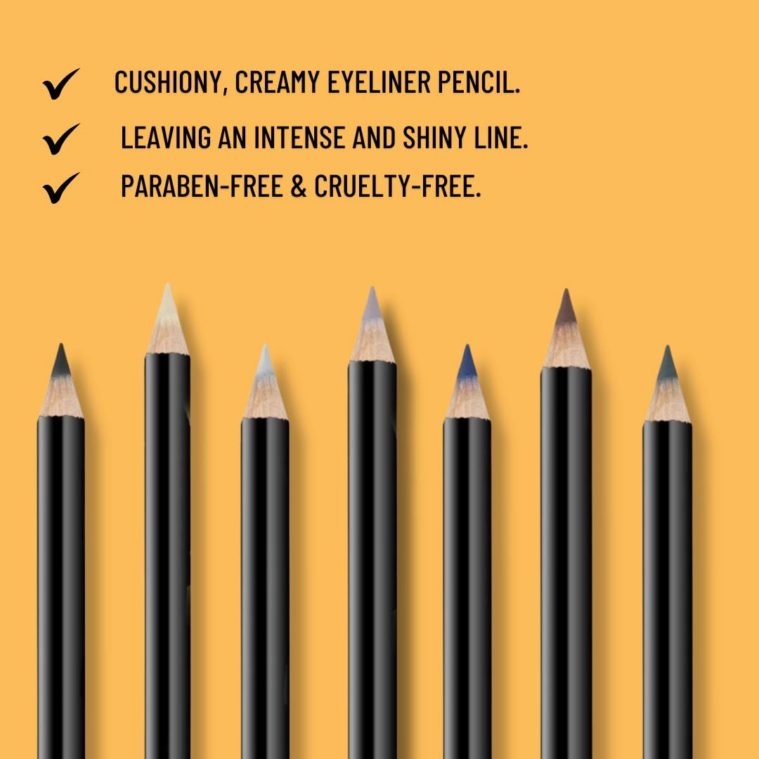 Eye Pencil, Creamy, Vibrant Color, Paraben-Free, Cruelty-Free, 1.1g (Green, 1.1g)