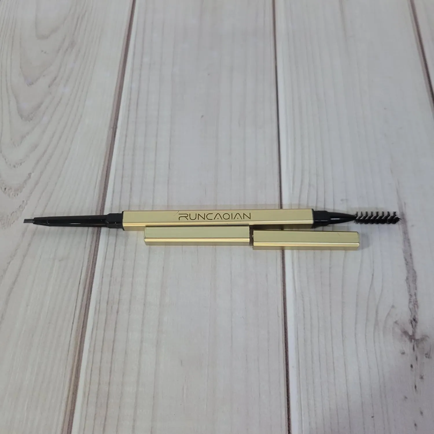 Eyebrow Pencils – Black Brow Definer With Precision Tip & Spoolie Brush For Natural & Defined Brows