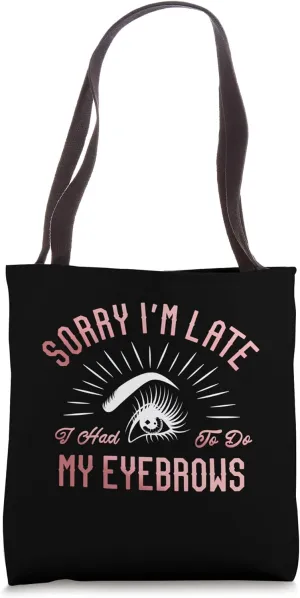 Eyebrow Powder Brow Technician Brush Pencil Brow Artist Tote Bag