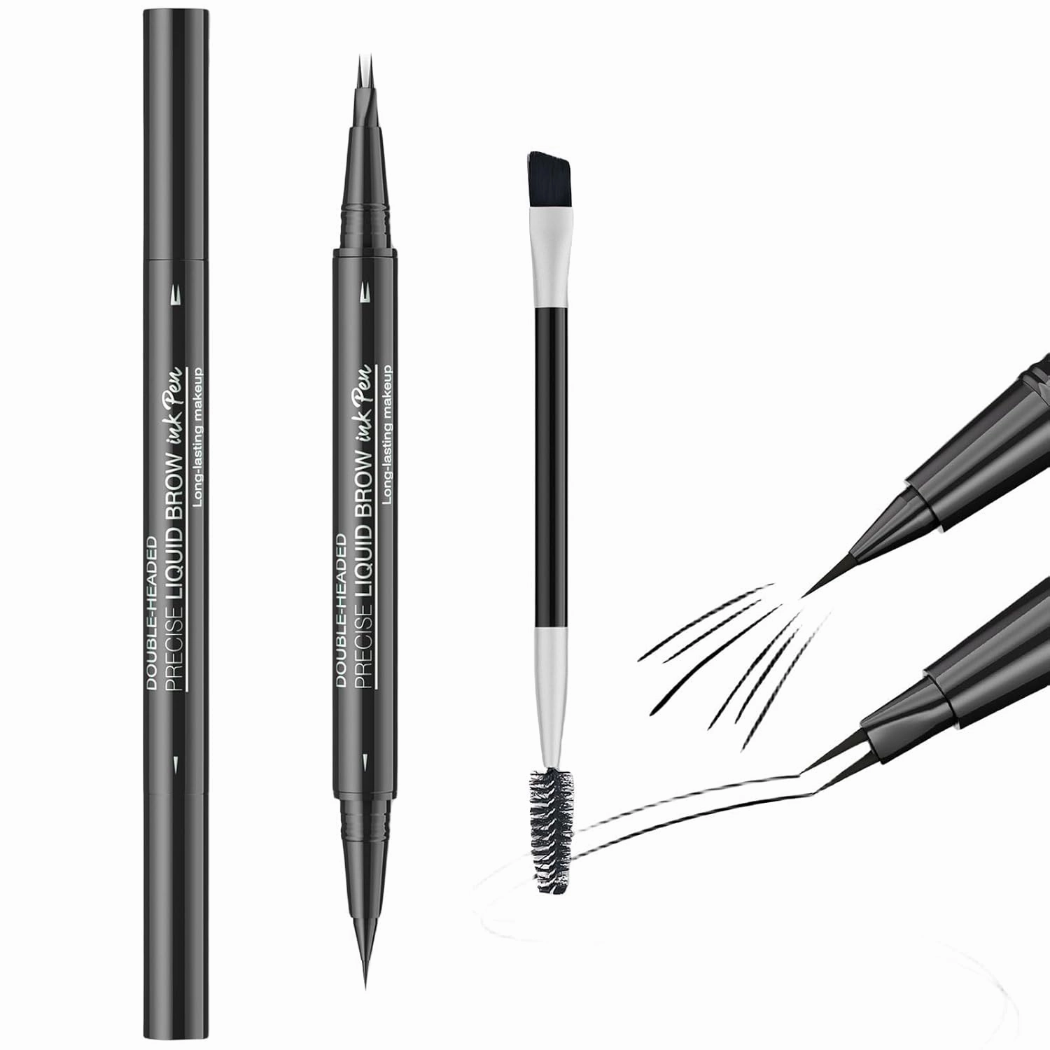 Eyebrow Enhancing Set With Smudgeproof Pencil And Gentle Brush For Fashion Brows Daily Brow Shaping