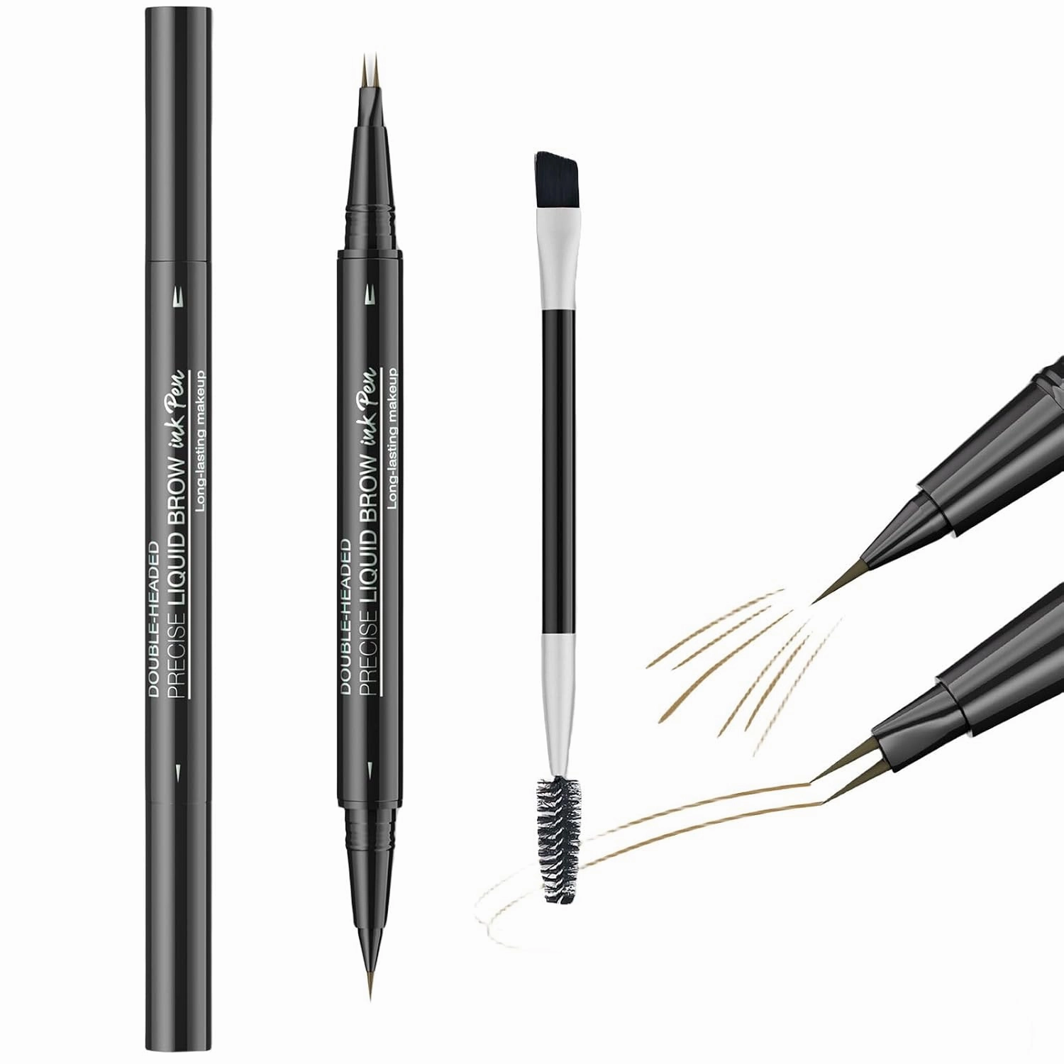 Eyebrow Enhancing Set With Smudgeproof Pencil And Gentle Brush For Fashion Brows Daily Brow Shaping