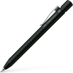 Faber-Castell Grip 2011 Medium Tip Ballpoint Pen - Frost Black