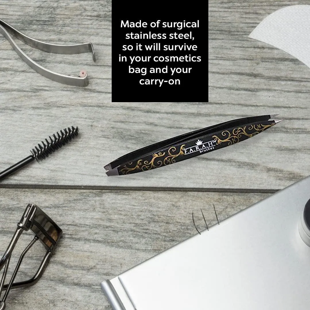 F.A.R.A.H Professional Queen Z-Tweeze Dual Ended Tweezers