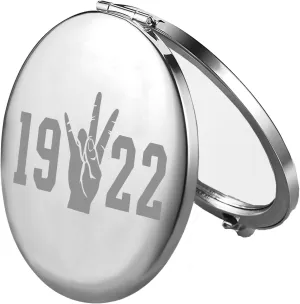 FEELMEM Greek Sorority Gift 1922 Sigma G Rho Sorority Inspired Compact Makeup Mirror Sorority Sister Gift