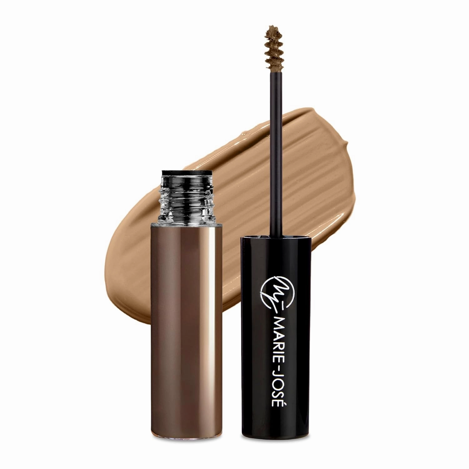 Fiber Eyebrow Gel, Waterproof & Smudge-Proof Eyebrow Tint Gel, Easy to Apply Tinted Brow Gel, Lightweight & Long-Lasting Brow Gel, Vegan Brow Tint Formula, 7 ml, Blonde - Marie-José & Co