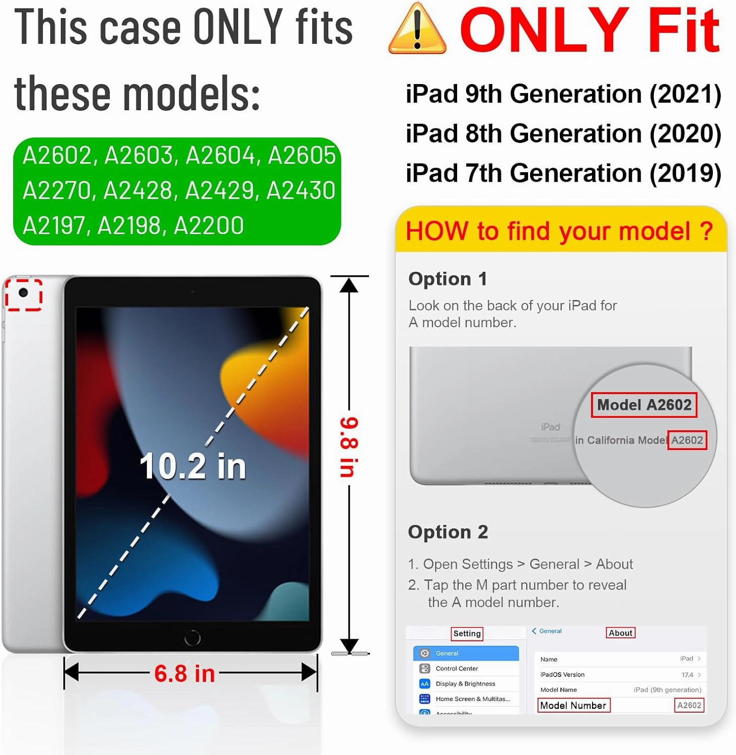 Fintie Rotating Case for iPad 9th Generation (2021) / 8th Generation (2020) / 7th Gen (2019) 10.2 Inch - 360 Degree Rotating Stand Cover with Pencil Holder, Auto Wake Sleep, Purple
