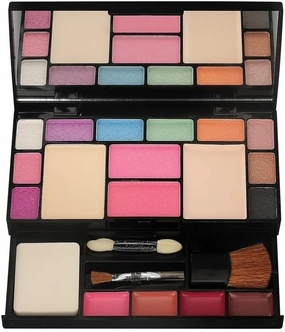FMURY 18 Color Makeup Set with Brush Including Eye Shadow Lip Gloss Eyebrow Powder Gift Set