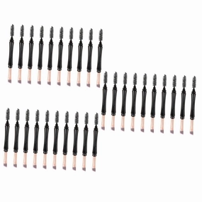 FRCOLOR Sets Eyebrow Spoolies Brush Kit Dual Tip Brow Girl Eyelash Makeup Supplies Pcs