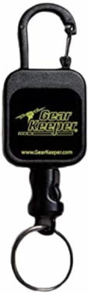 Gear Keeper RT5-5901 Micro Scuba Retractor with Snap Clip - Heavy-Duty Fishing Gear Accessory - 1pk - Made in USA