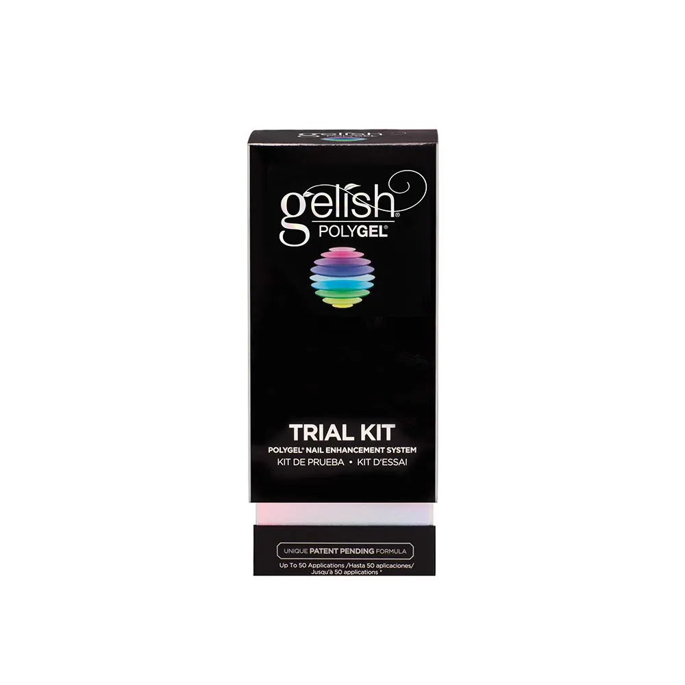 Gelish PolyGel® Brand Nail Enhancement Trial Kit – Lightweight, Strong, Odor-Free Hybrid Nail Enhancement, No Airborne Dust, Fast Application for Professional Salon Use (PolyGel Trial Kit)