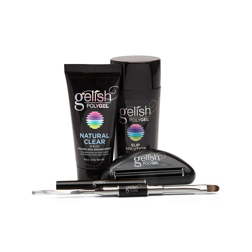 Gelish PolyGel® Brand Nail Enhancement Trial Kit – Lightweight, Strong, Odor-Free Hybrid Nail Enhancement, No Airborne Dust, Fast Application for Professional Salon Use (PolyGel Trial Kit)