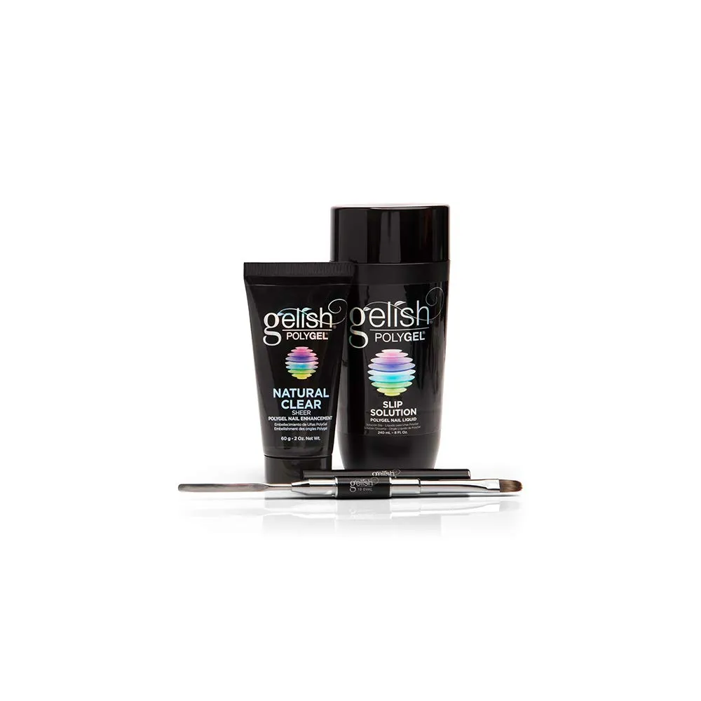 Gelish PolyGel® Brand Nail Enhancement Trial Kit – Lightweight, Strong, Odor-Free Hybrid Nail Enhancement, No Airborne Dust, Fast Application for Professional Salon Use (PolyGel Trial Kit)