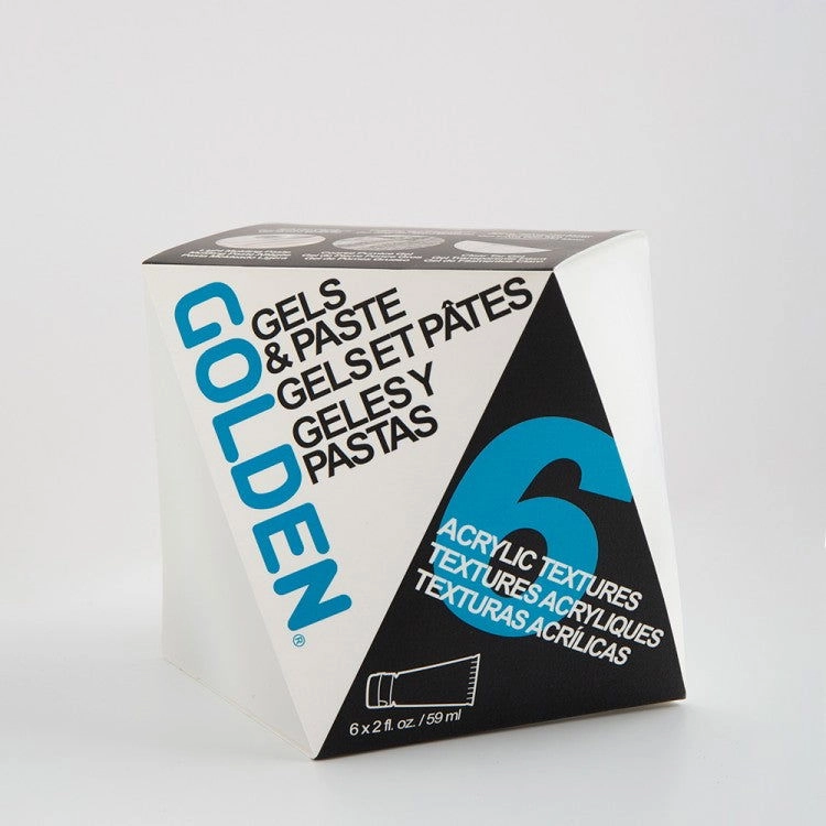 GOLDEN Acrylic Textures Set 6 x 59ml