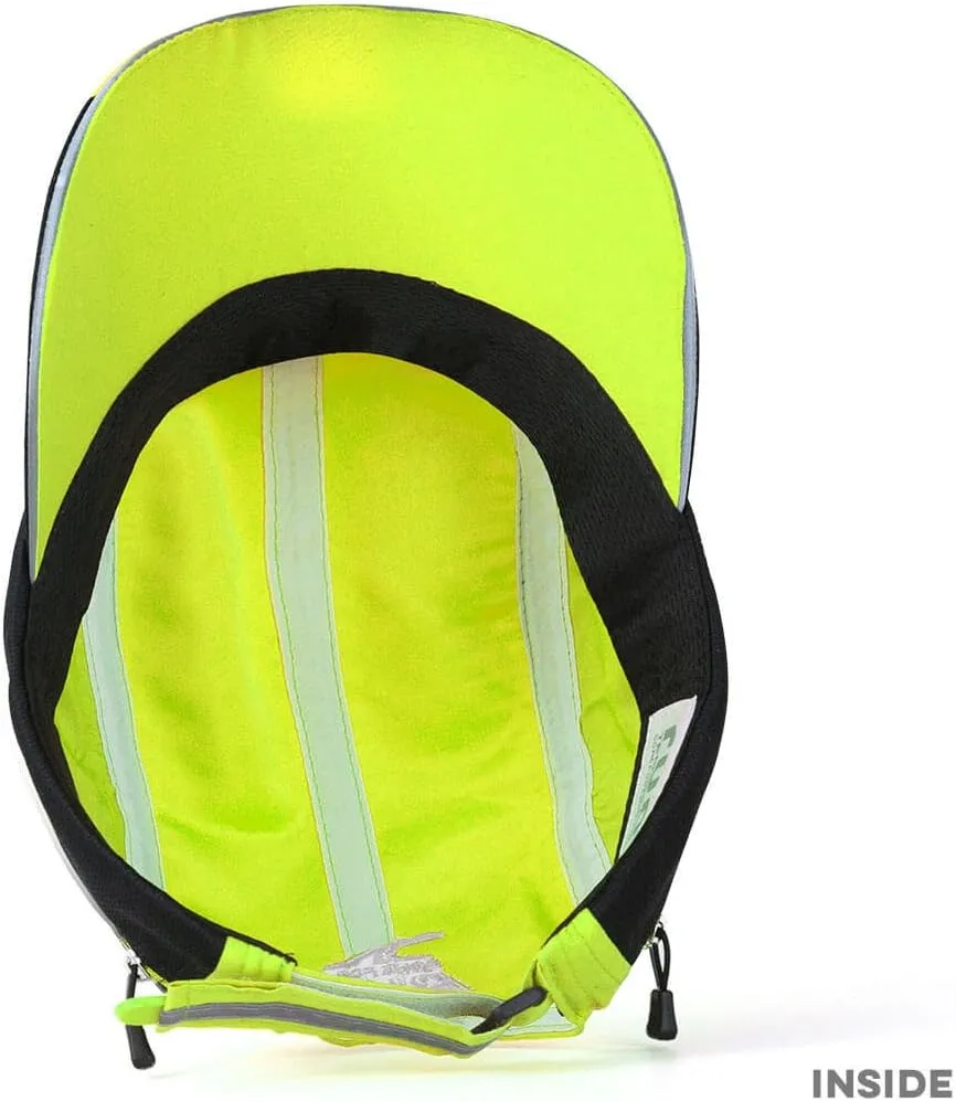 Gone For a Run Ultra Pocket Hat | Moisture Wicking and Reflective Run Hat | Multiple Colors
