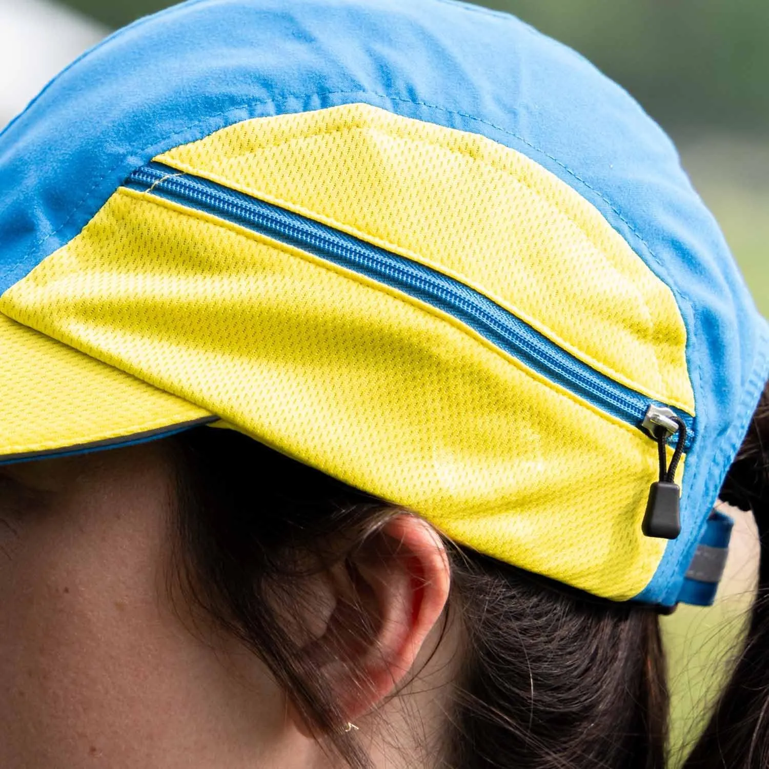 Gone For a Run Ultra Pocket Hat | Moisture Wicking and Reflective Run Hat | Multiple Colors