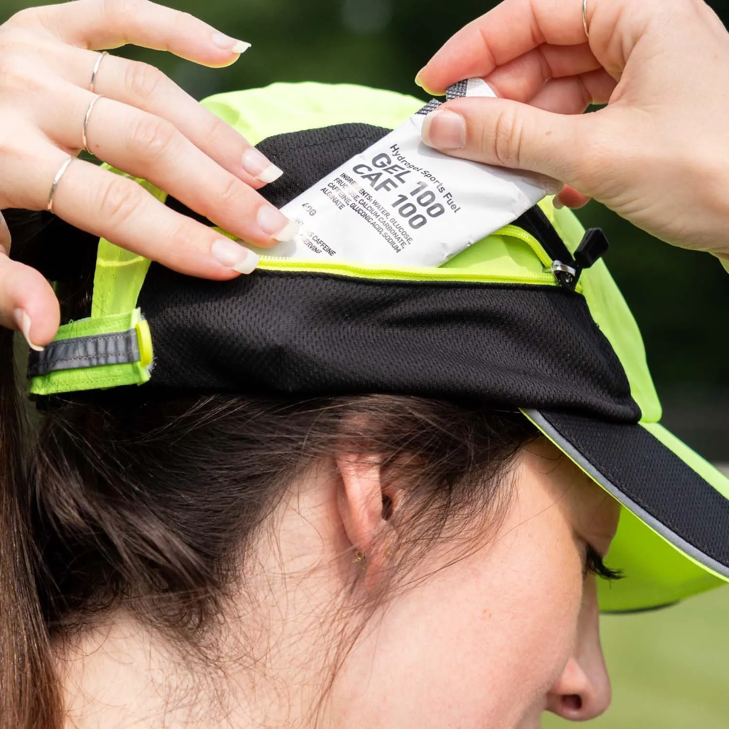 Gone For a Run Ultra Pocket Hat | Moisture Wicking and Reflective Run Hat | Multiple Colors