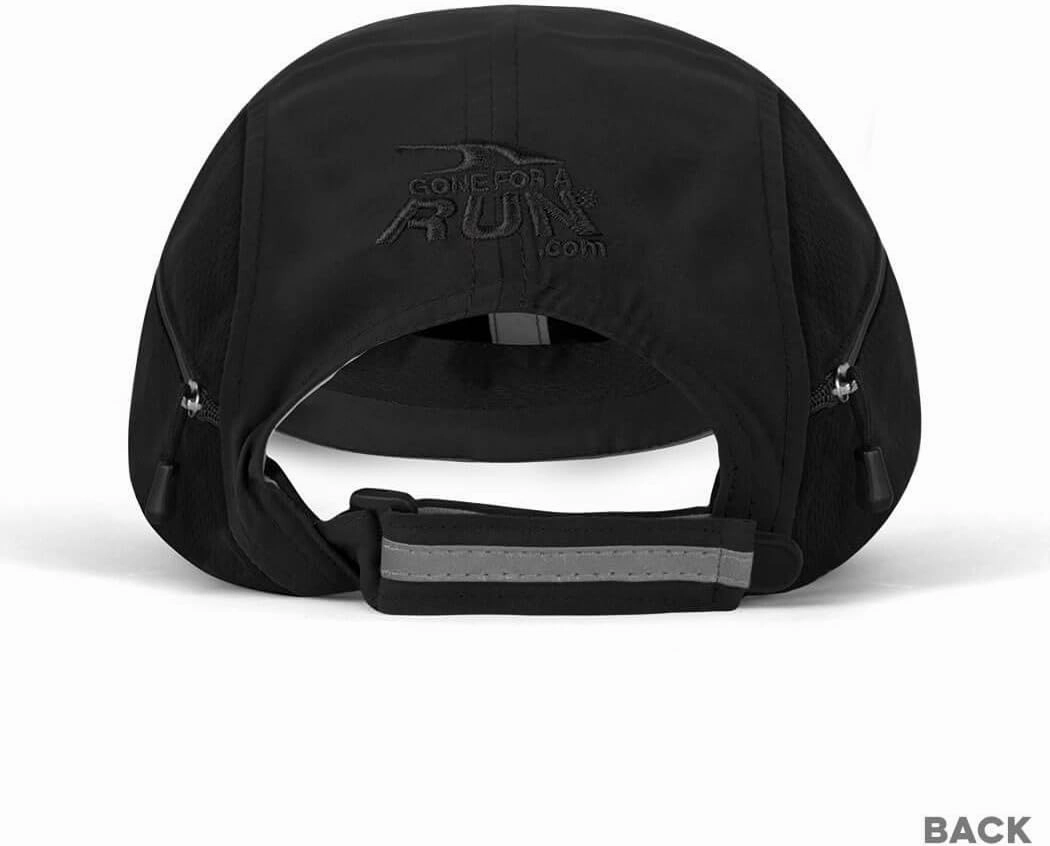 Gone For a Run Ultra Pocket Hat | Moisture Wicking and Reflective Run Hat | Multiple Colors