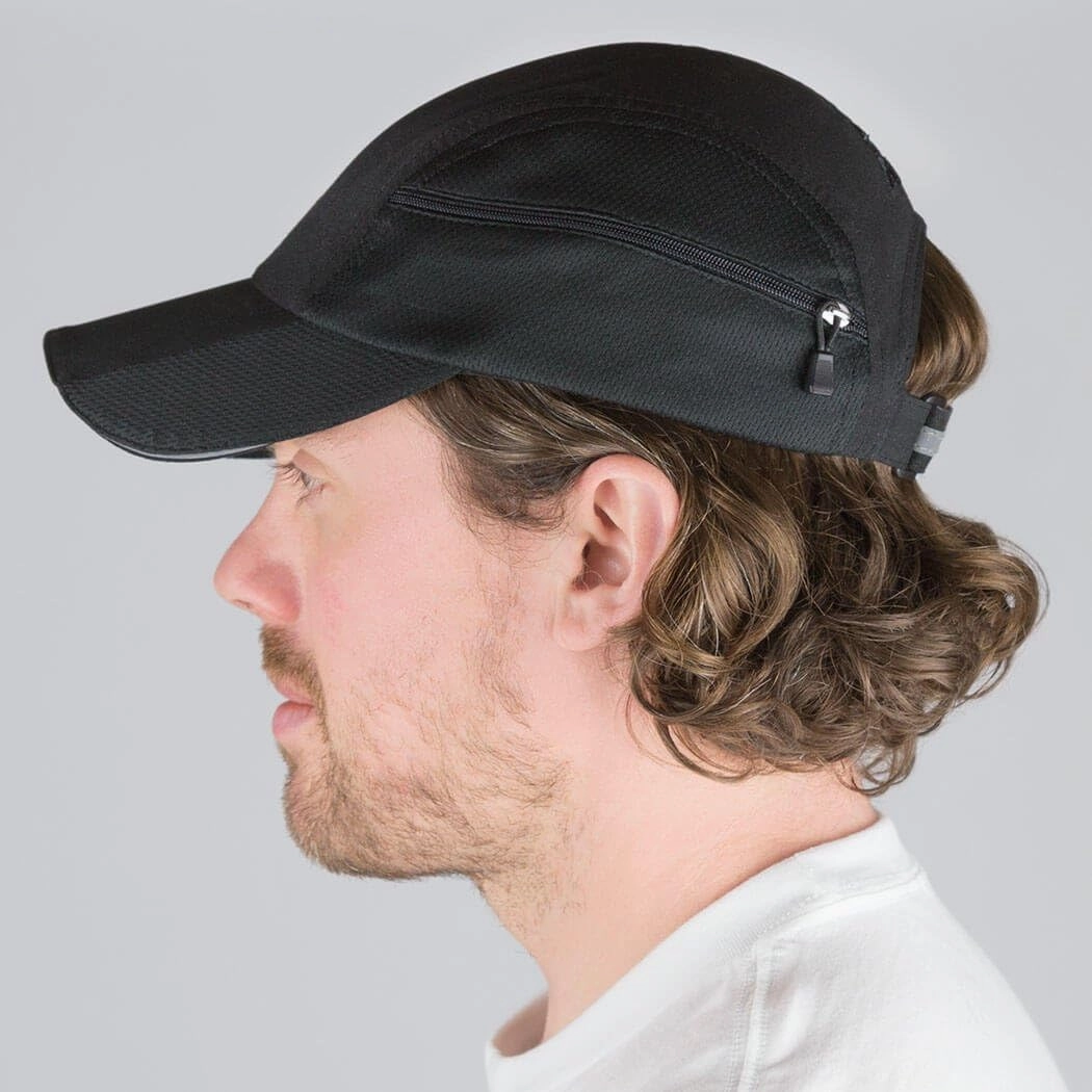 Gone For a Run Ultra Pocket Hat | Moisture Wicking and Reflective Run Hat | Multiple Colors