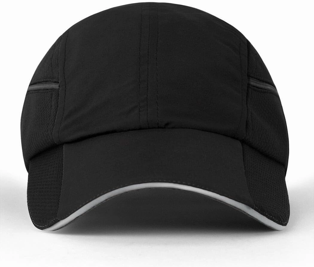 Gone For a Run Ultra Pocket Hat | Moisture Wicking and Reflective Run Hat | Multiple Colors