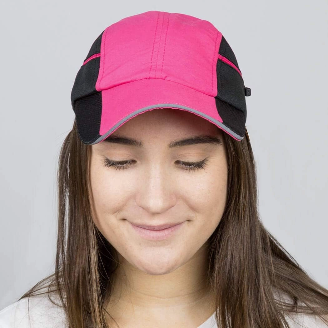 Gone For a Run Ultra Pocket Hat | Moisture Wicking and Reflective Run Hat | Multiple Colors