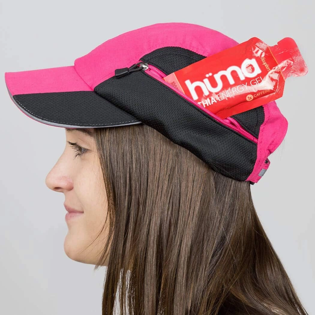 Gone For a Run Ultra Pocket Hat | Moisture Wicking and Reflective Run Hat | Multiple Colors