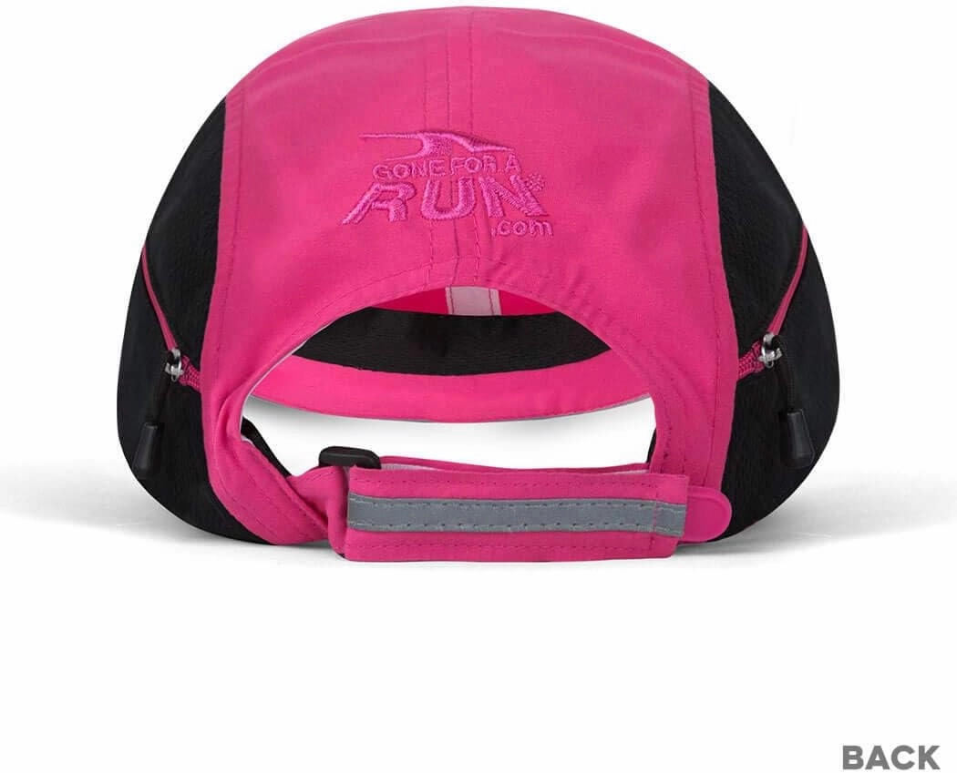 Gone For a Run Ultra Pocket Hat | Moisture Wicking and Reflective Run Hat | Multiple Colors