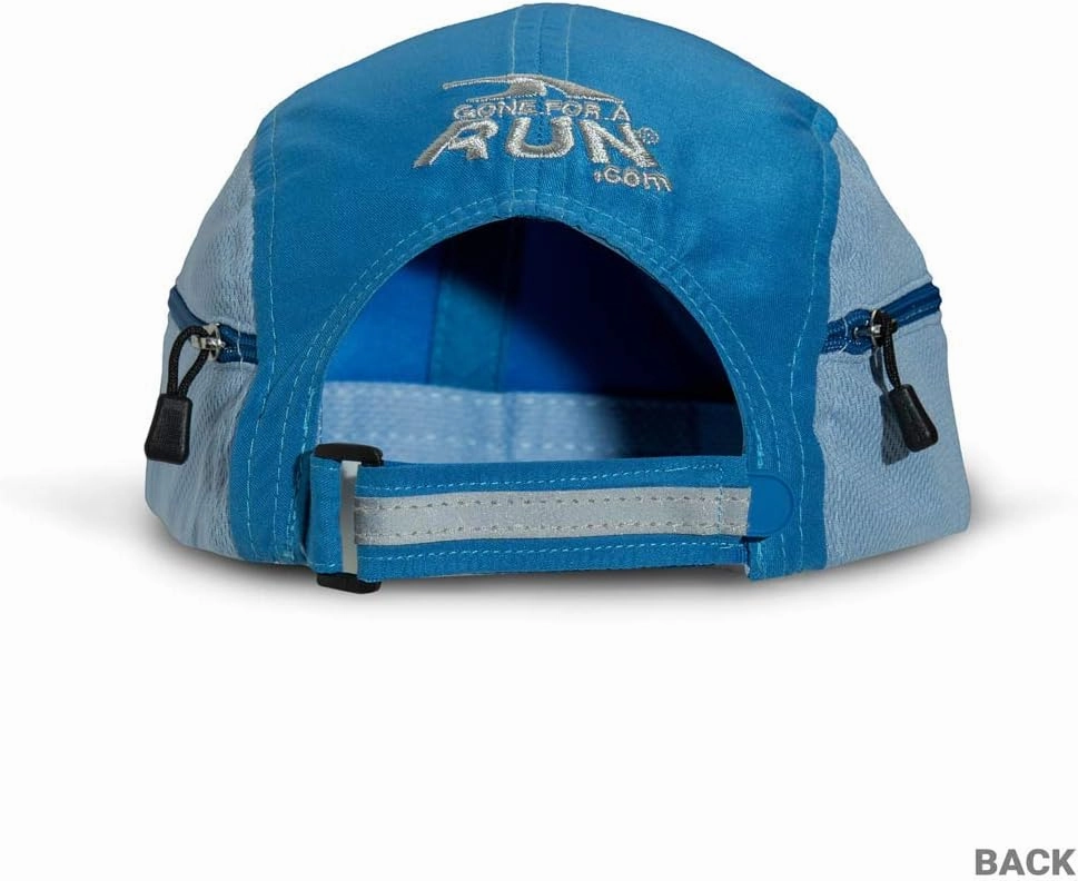 Gone For a Run Ultra Pocket Hat | Moisture Wicking and Reflective Run Hat | Multiple Colors