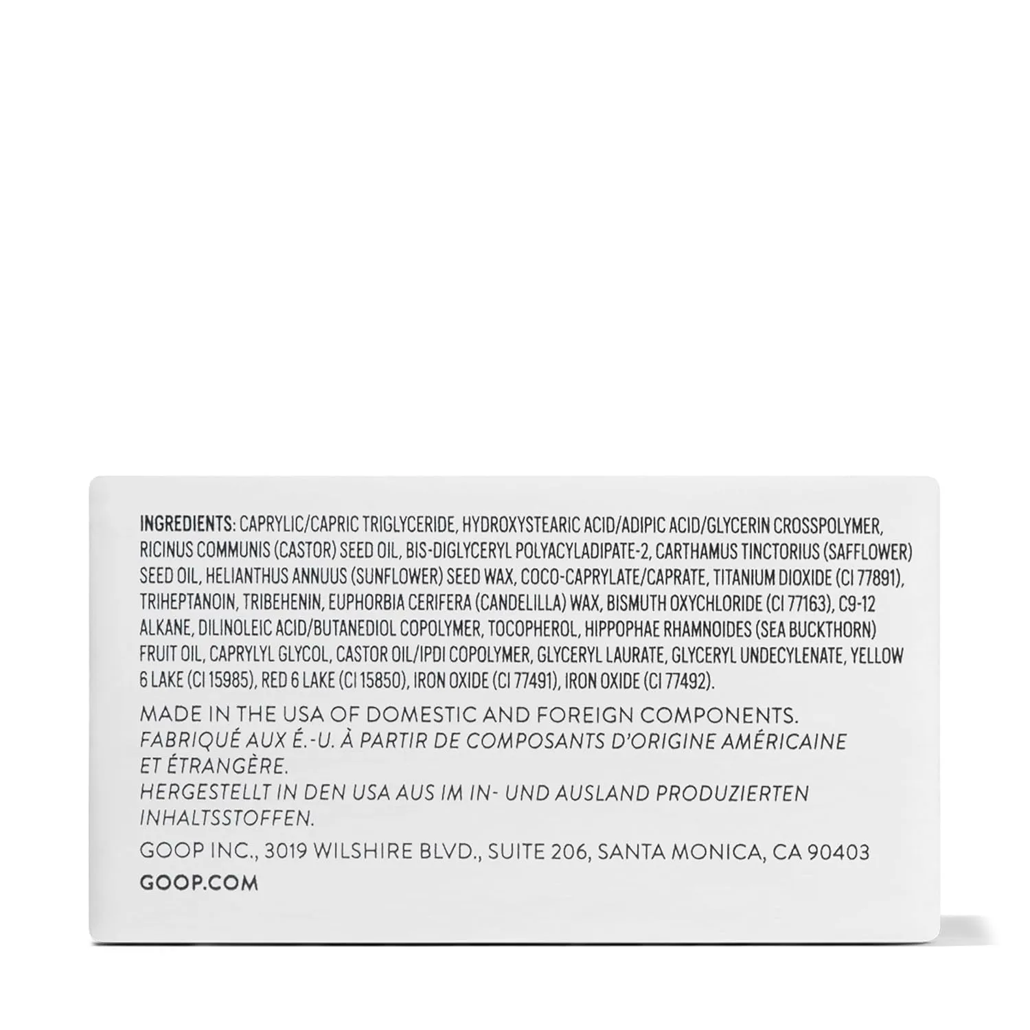 goop Beauty Cream Blush | Sheer Pop of Color for Lips & Cheeks | Vitamin C, Vitamin E & Safflower Oil | Natural Makeup for Glowing Skin | 0.5 oz | Slipper - Creamy Peach