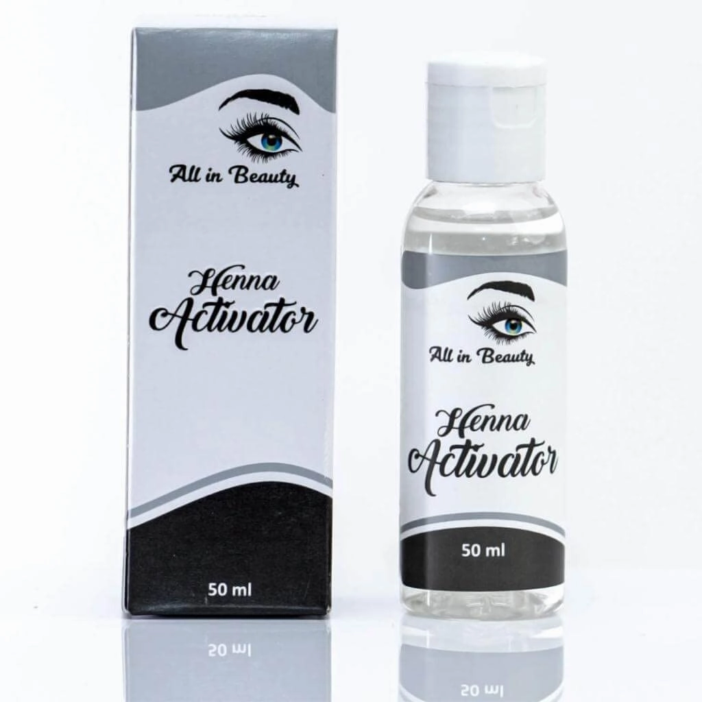 Henna Brow Hair Tint Activator, Brightens and Enhances Color Intensity, 50 Ml