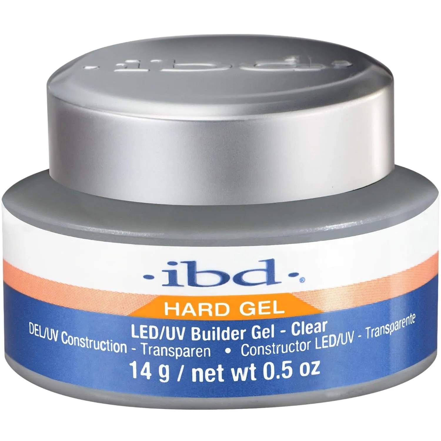IBD LED/UV Gels Builder Gel Clear, 0.5 oz