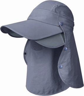 icolor Sun Hats for Men Women Retractable Wide Brim Fishing Hat Summer UPF 50  Sun Protection Cap Outdoor Travel Beach Hat