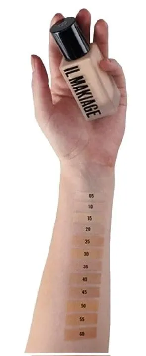Il Makiage WOKE UP LIKE THIS FLAWLESS Gel BASE FOUNDATION - 30 ML - 1FlOz (015)