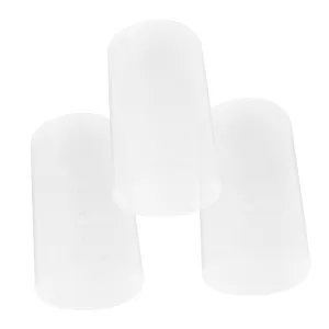 IMIKEYA 3pcs Retractable Makeup Brush Travel Case Cup Waterproof Brush Storage Case for Women Girls