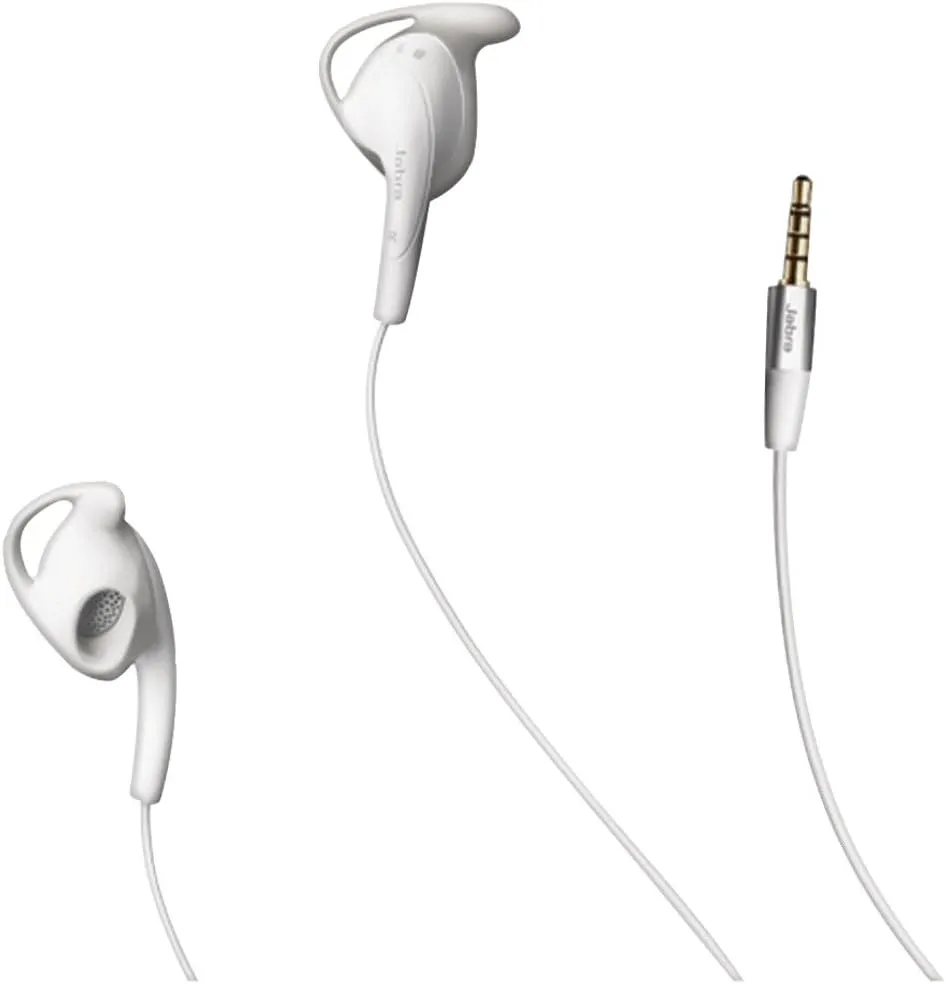 Jabra Active Corded Headset - Ear set - Retail Packaging - White