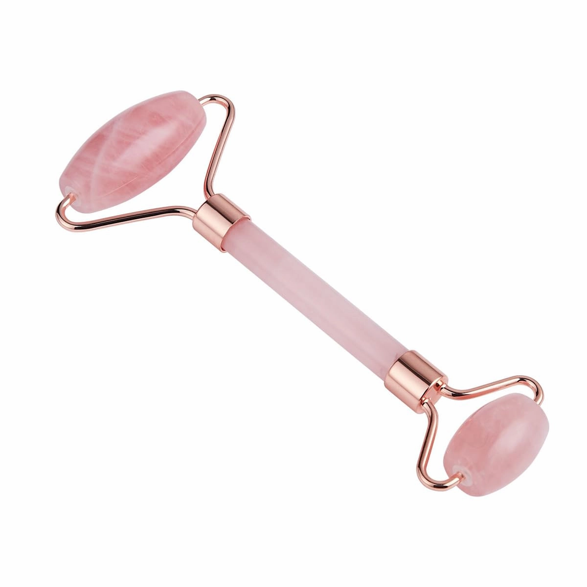 Jade Roller & Gua Sha Set Face Roller and Gua Sha Facial Tools for Skin Care Routine and Puffiness Pink