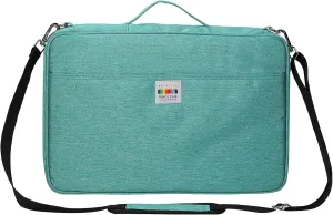 JAKAGO 480 Slots Colored Pencil Case Extra Large Capacity Pen Holder for Artist Painter Zipper Organizer Bag for Marker Highlighter Storage Case for Office Sketch Travel Supplies (Green)