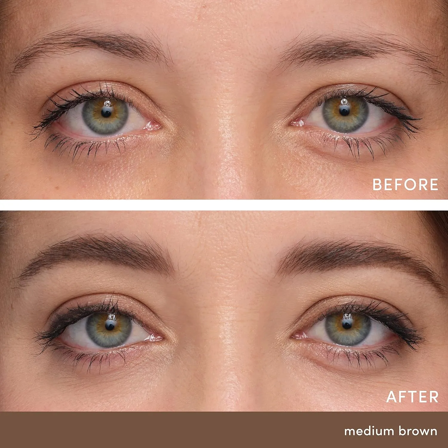 jane iredale PureBrow Brow Gel, Creamy Gel Adds Flexible Hold to Groom, Shape, & Visibly Thicken with Micro-Spoolie Brush for Targeted Application