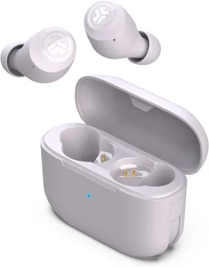 JLab Go Air Pop True Wireless Bluetooth Earbuds & Charging Case, Lilac, Dual Connect, IPX4 Sweat Resistance, Bluetooth 5 Connection, 3 EQ Sound Settings Signature, Balanced, Bass Boost