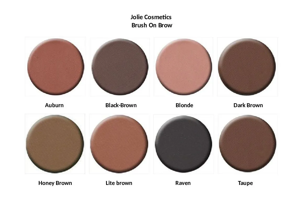 Jolie Brush on Brow Eyebrow Styling Powder (Auburn)