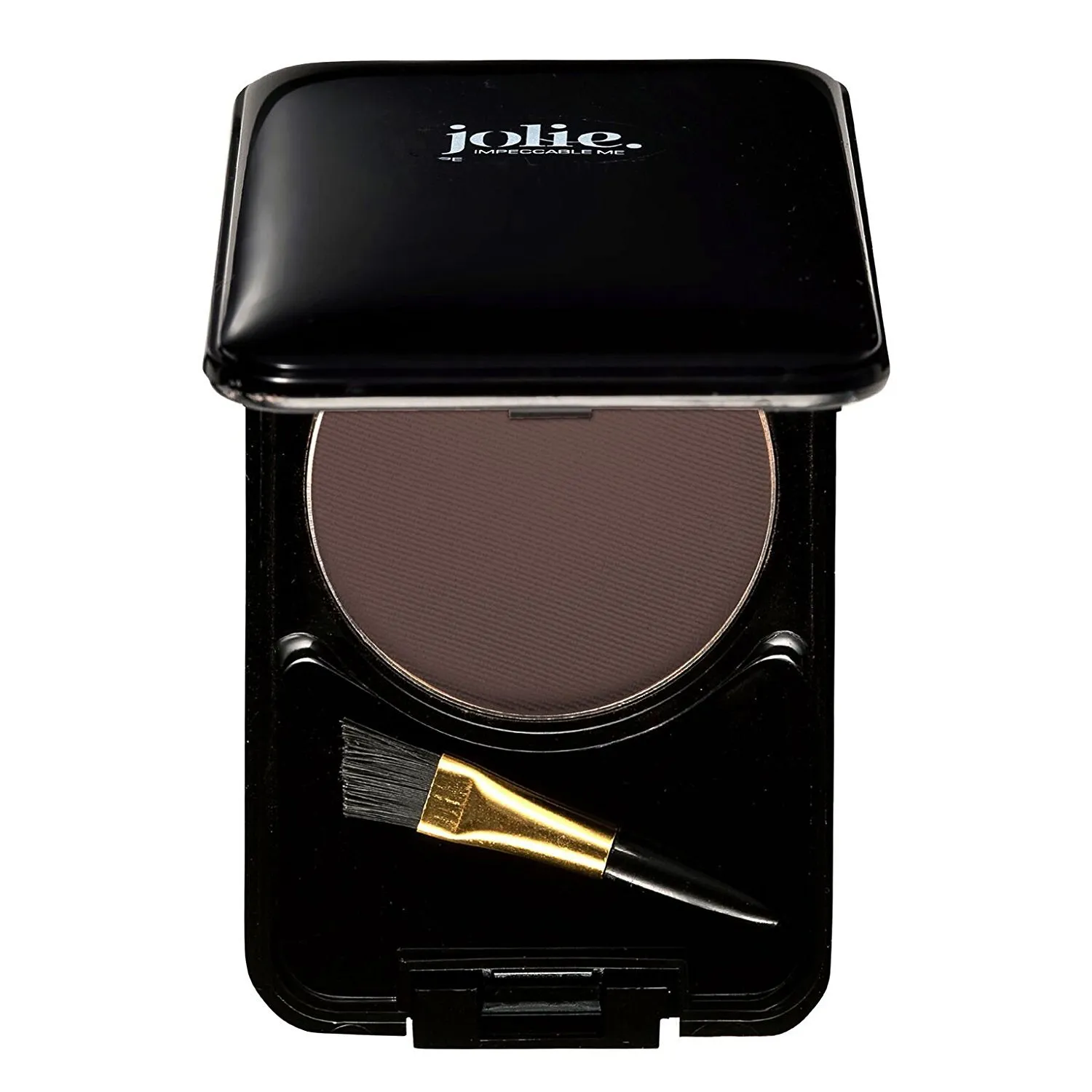Jolie Brush on Brow Eyebrow Styling Powder (Black-Brown)
