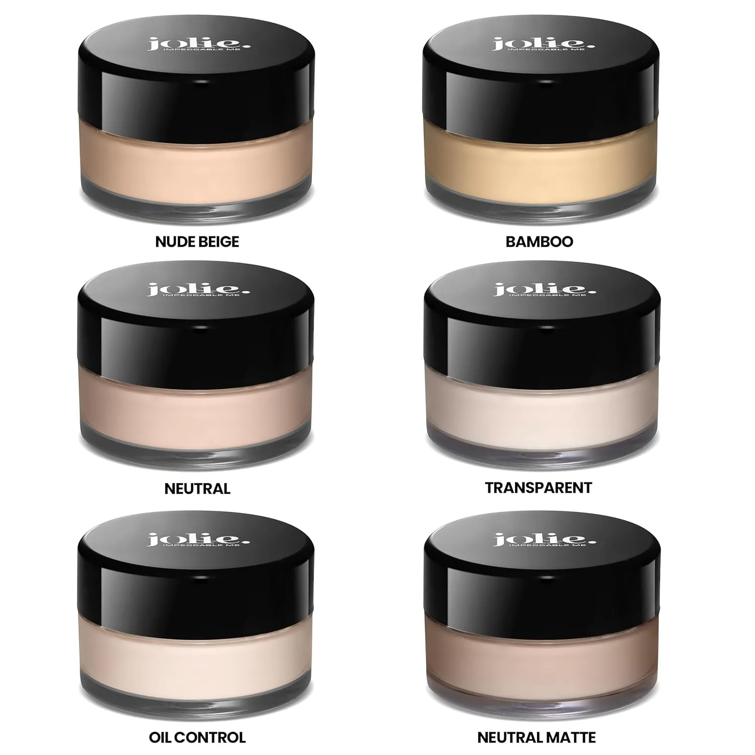 Jolie Micro-Fine Ultra Smooth Loose Setting Powder 21g - (Neutral Matte)