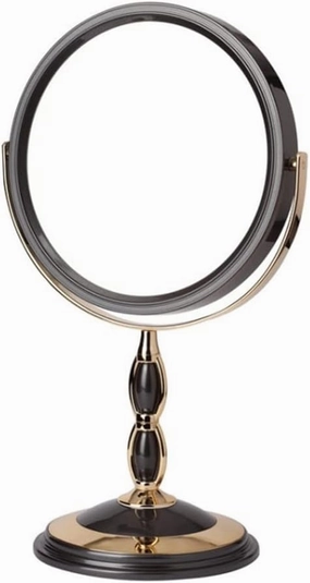 JSEIAJB Large Desktop Double-Sided Makeup Mirrors European and American Desktop Mirrors