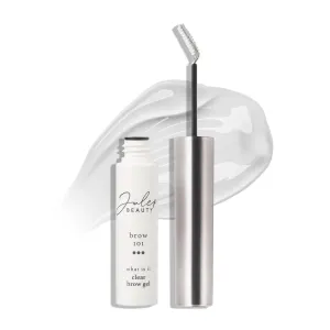 Julep Brow 101 Clear Eyebrow Scultping Gel - Precision Brush For Sculpting – Long-Lasting, Lightweight Formula for Natural,Tamed Brows