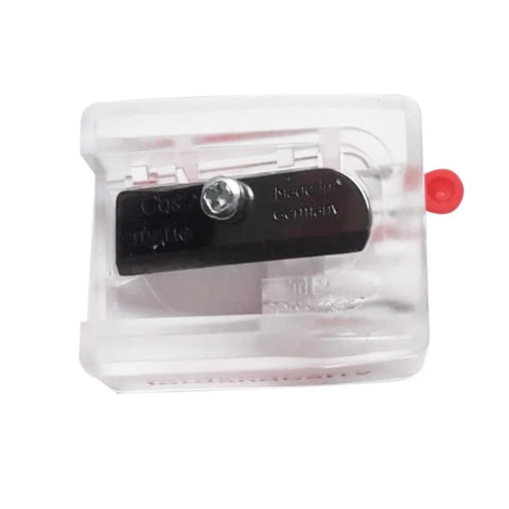 JUMBO Makeup Cosmetic Pencil Sharpener for Eyeliner, Lipsticks, Travel-Friendly, Compact, Easy to Clean, Pack of 1